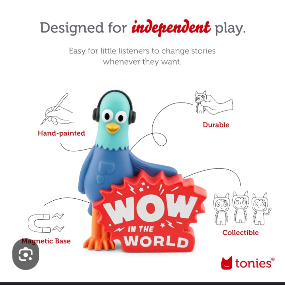 TONIES REGGIE AUDIO PLAY CHARACTER FOR THE TONIE BOX 5+ - Picture 4 of 9